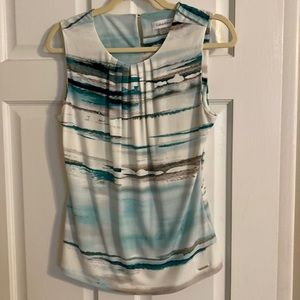 Calvin Klein sleeveless blouse